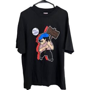 Hanes Beefy Vintage Signed  90s Gallagher Shirt Size: XL